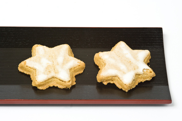 ster-vormig kaneel biscuit - Foto, afbeelding
