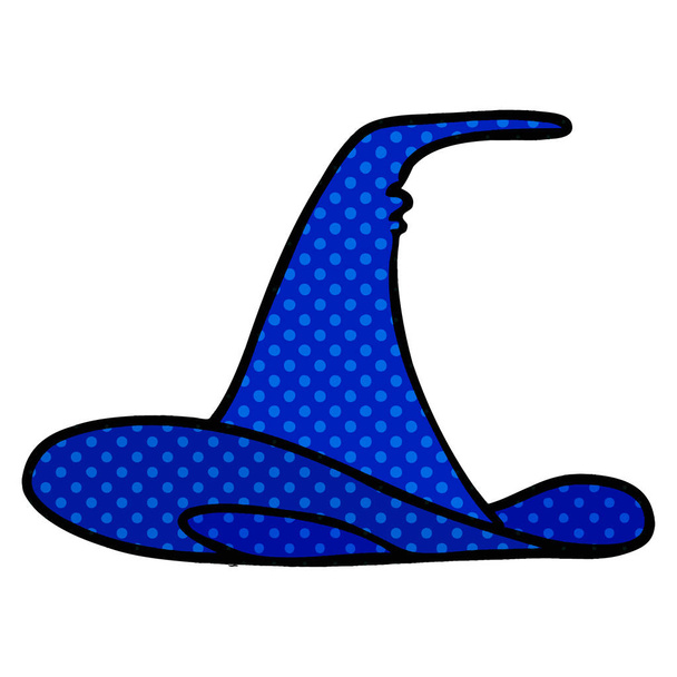 cartone animato scarabocchio di un cappello streghe
 - Vettoriali, immagini