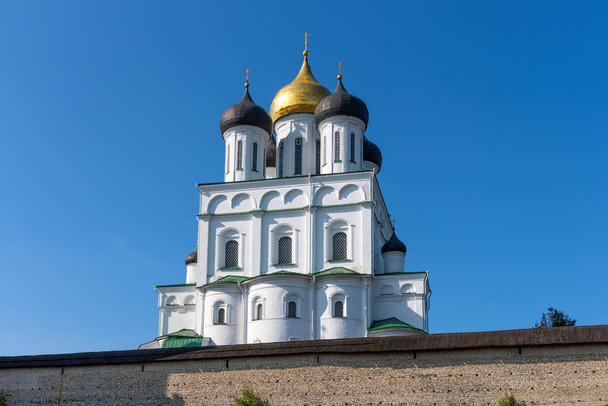 The Trinity Cathedral in Pskov, Russia. - Zdjęcie, obraz