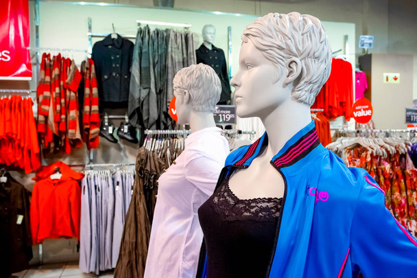 Interior of a Fashion Clothing Retail Store - Fotografie, Obrázek