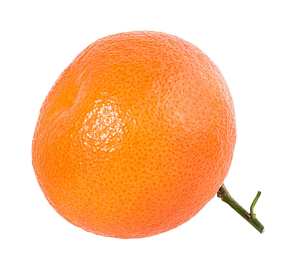 Fehér alapon izolált mandarin vagy mandarin gyümölcs - Fotó, kép