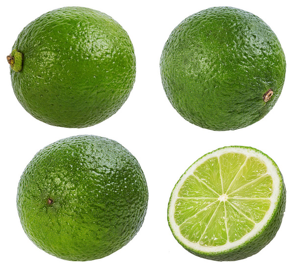 lime isolated on white background - Photo, Image