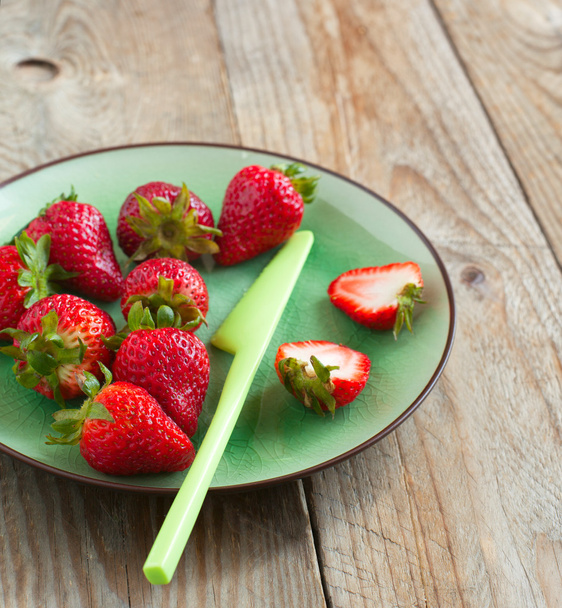 Strawberries in a plate - Foto, Bild