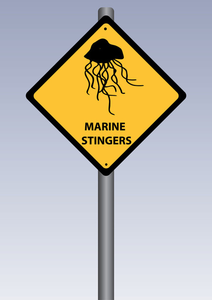 Stinger teken - Vector, afbeelding