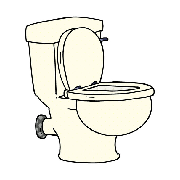 dessin animé gribouillage d'une salle de bain toilettes
 - Vecteur, image