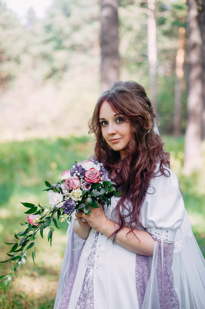Fairy tale wedding fairies and magicians - Photo, Image
