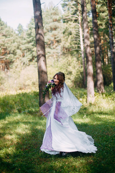 Fairy tale wedding fairies and magicians - Photo, Image