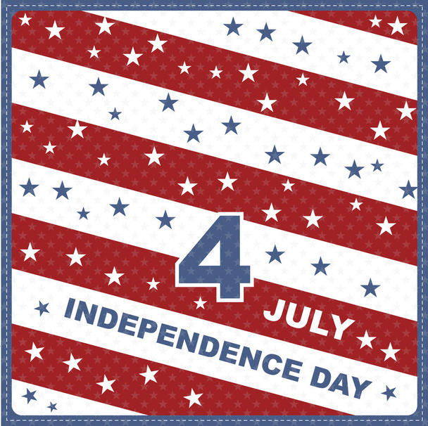 Independence Day of July - Vector, Imagen