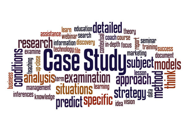 Case Study word cloud concept 3 - Photo, Image