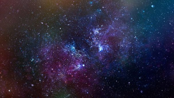 Impresionante hermosa nebulosa en algún lugar del espacio exterior. Espacio colorido
 - Foto, Imagen