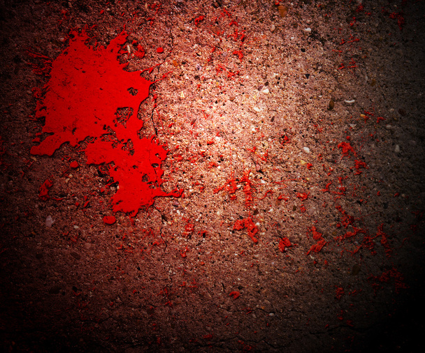 Thriller krwi na ściany grunge - Zdjęcie, obraz