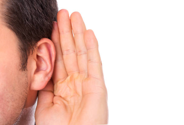 Fül hallgató titkos - Fotó, kép