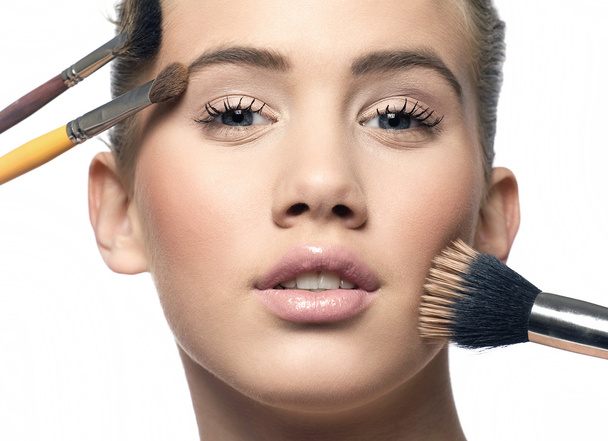 Make-up Mädchen - Foto, Bild