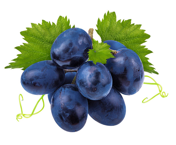 Świeże winogrona izolowane na białym tle - Zdjęcie, obraz