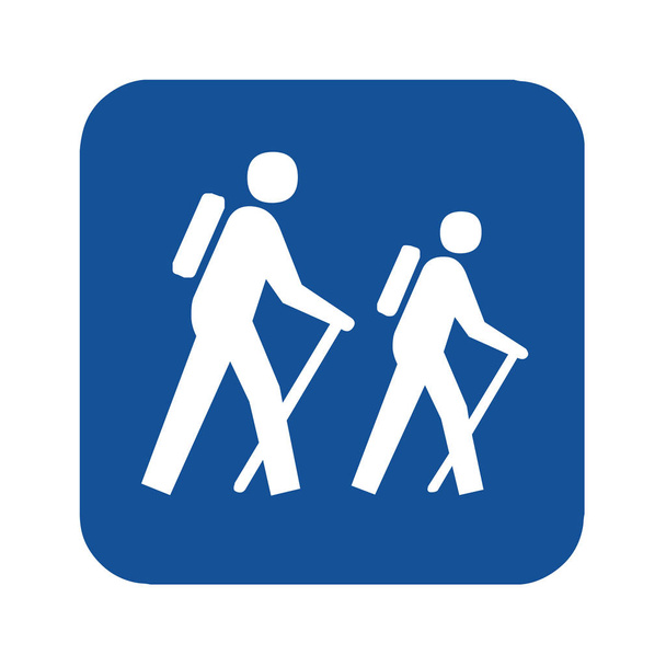Ілюстрація піктограми пішохідного символу
 - Фото, зображення