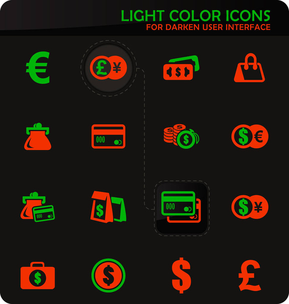 Conjunto de iconos de e-commers
 - Vector, imagen