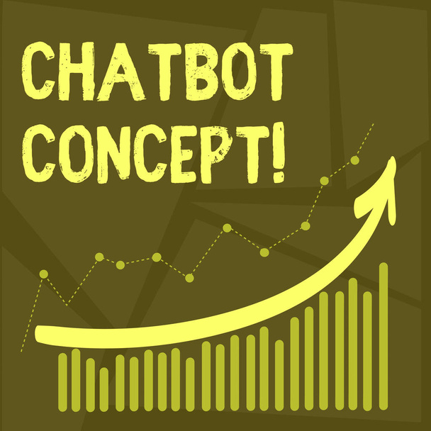 Εννοιολογική χέρι γραφή δείχνει Chatbot έννοια. Επαγγελματίες φωτογραφία κείμενο εικονική βοηθός τεχνητή νοημοσύνη ηλεκτρονικής βοήθειας. - Φωτογραφία, εικόνα