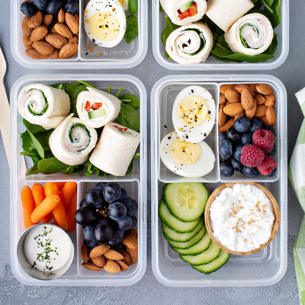 Healthy lunch or snack to go - Foto, Imagem