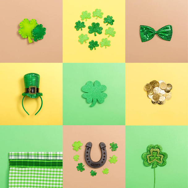 St. Patricks Day theme with decorations - Photo, Image
