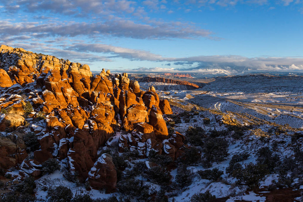 Fiery furnace overlook, Arches NP - Photo, Image
