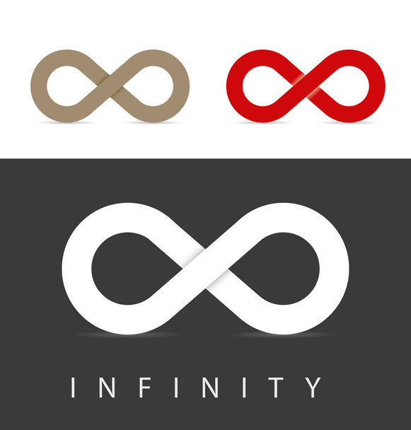Infinity symbolen - Vector, afbeelding