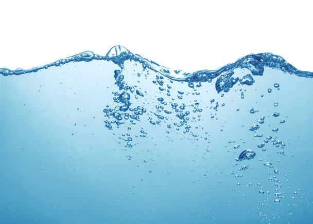 νερό σε λευκό φόντο - Φωτογραφία, εικόνα