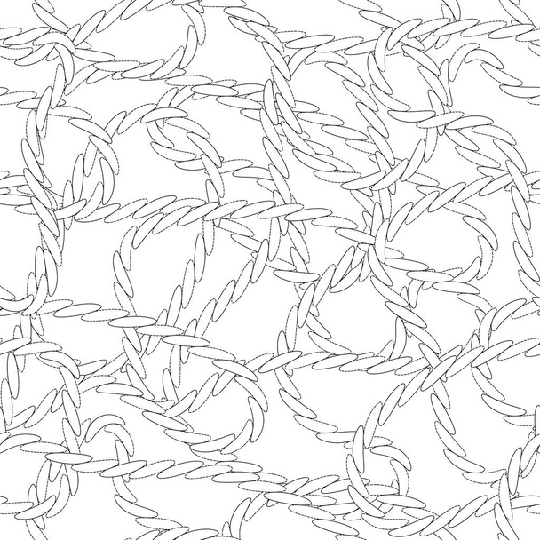 fondo abstracto blanco y negro - Vector, imagen