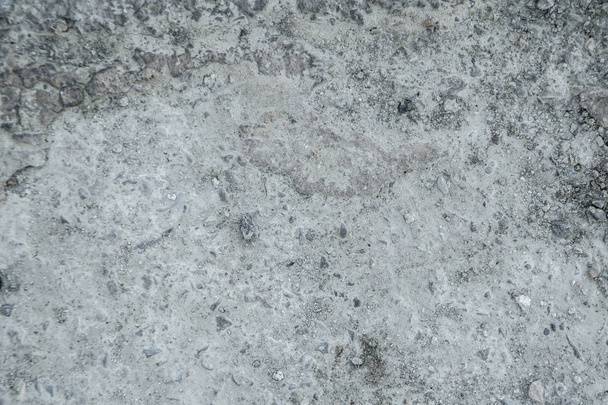 Texture of worn grey cement coating - Foto, Bild