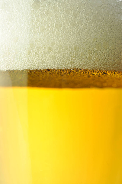 Beer with foam.  - Photo, image