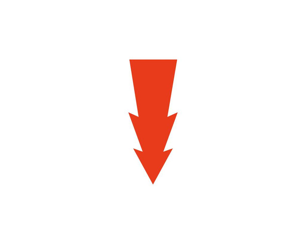 Thunderbolt logo şablonu vektör flash - Vektör, Görsel