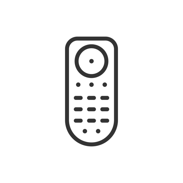 Remote control icon in flat style. Infrared controller vector il - Vector, Image