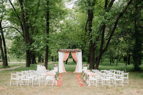 wedding ceremony area - Φωτογραφία, εικόνα