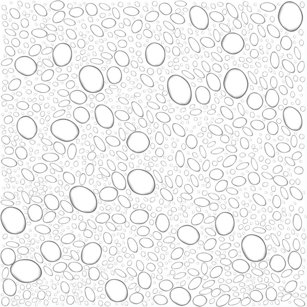 Gotas de agua, fondo gotas de lluvia, ilustración vectorial
 - Vector, imagen
