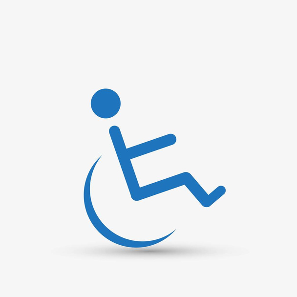 Handicap handicap pictogram - Vector, afbeelding