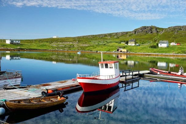 Vissersdorp in Noorwegen - Foto, afbeelding
