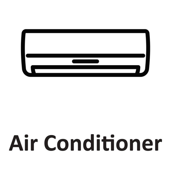 Klimaanlage isolierte Vektor-Symbol, das leicht ändern oder bearbeiten kann - Vektor, Bild