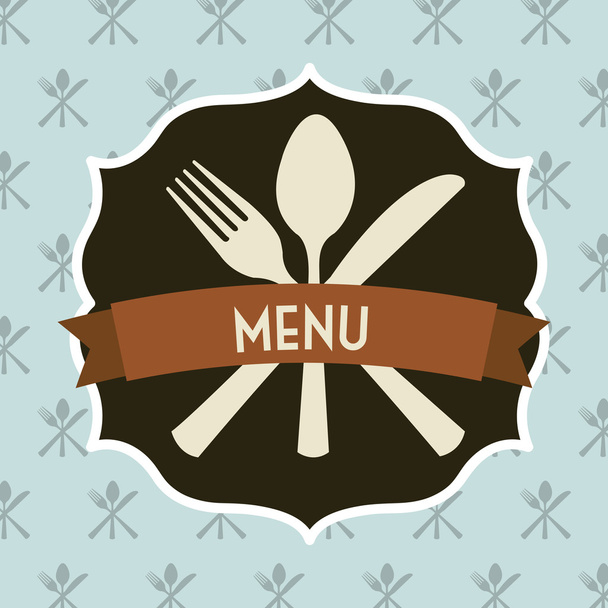 restaurant menu - Vetor, Imagem