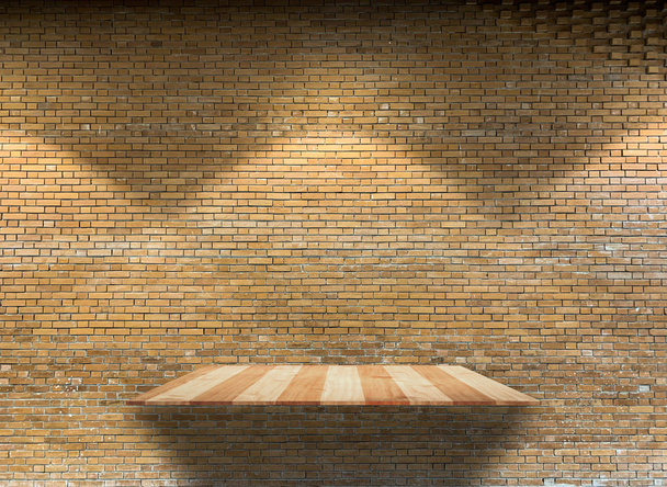 Close up brown rustic brick - Φωτογραφία, εικόνα