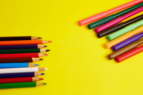 colored pencils - Foto, Imagem