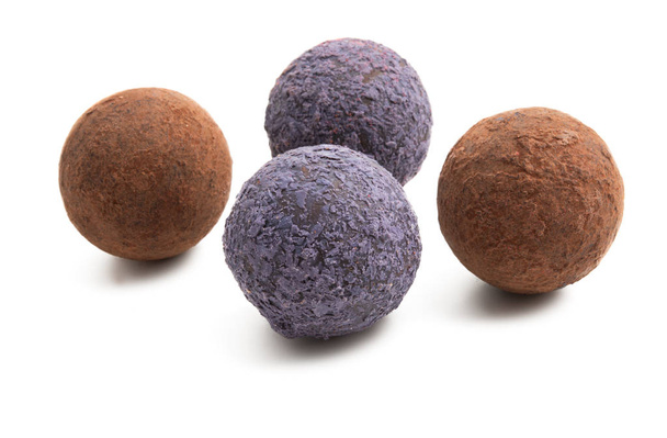 chocolate truffles isolated  - Photo, Image