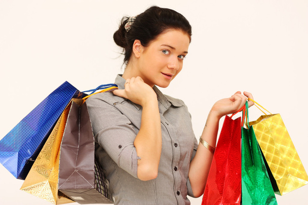 Shopping woman - Foto, Imagem
