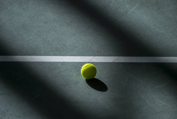 tennis ball on a field - Fotografie, Obrázek
