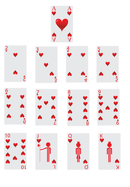todas las tarjetas de corazón
 - Vector, Imagen