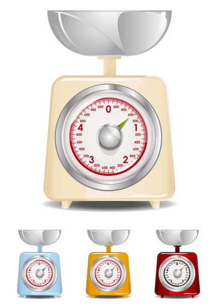 Kitchen Scale - Vector, Image