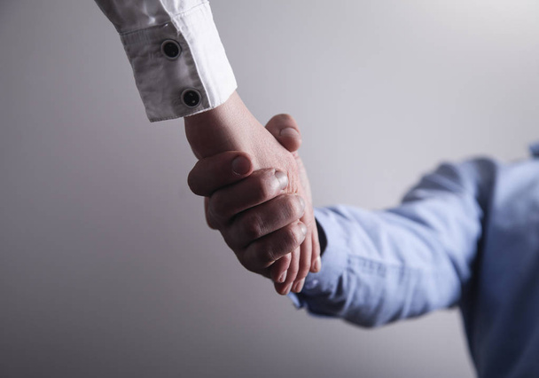 Business people shaking hands. Business partnership. Deal concep - 写真・画像