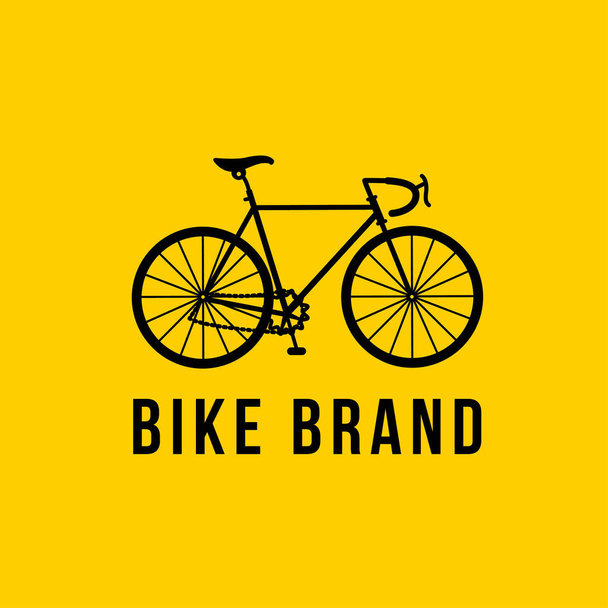 Bike vector logo. Bike icon. Bike emblem - Vektor, Bild