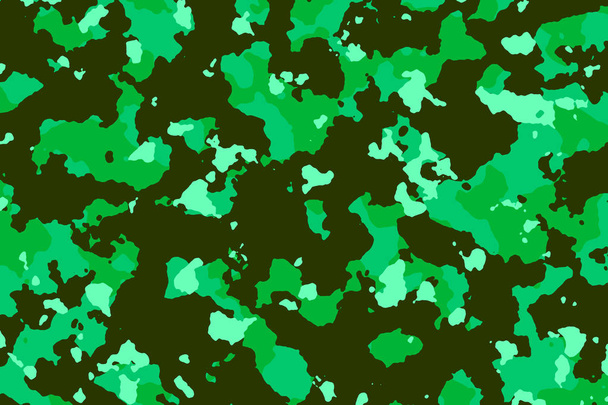 green and gray camouflage pattern background - Photo, Image