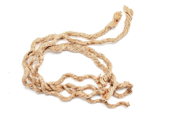 Rope isolated on white background - Fotó, kép