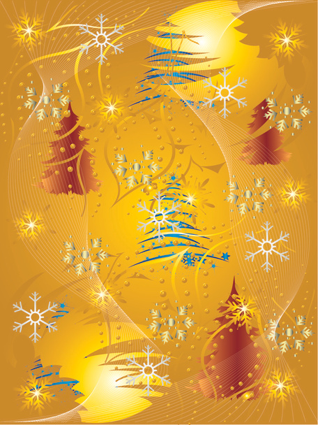 Fondo abstracto para la Navidad
 - Vector, Imagen