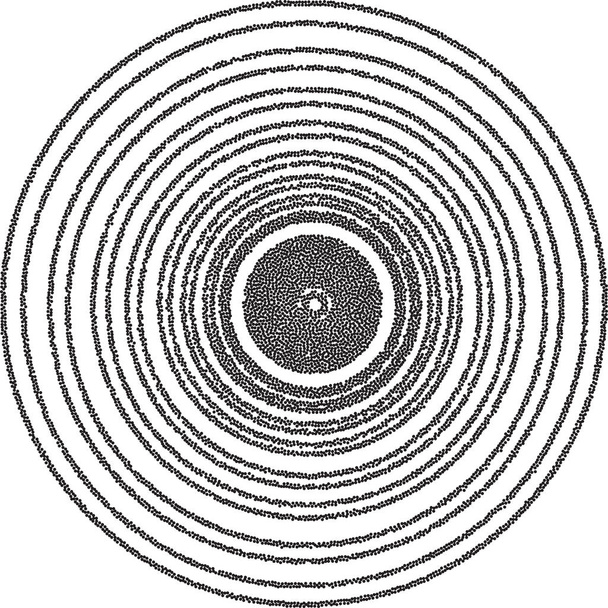 円の抽象的背景 - ベクター画像